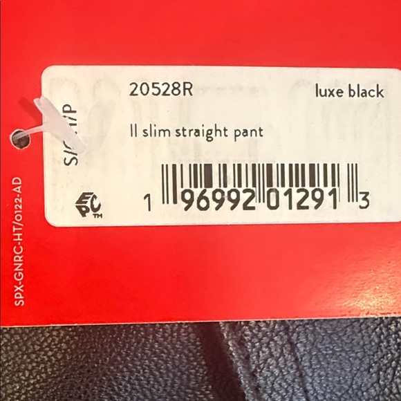 SPANX Black Straight Leg Women's Pants NWT - Picture 10 of 10